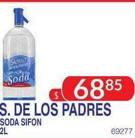 Masivos S. De Los Padres Soda Sifon 2l oferta