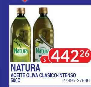 Masivos Natura Aceite Oliva Clasico-intenso 500c oferta