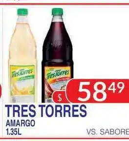 Masivos Tres Torres Amargo 1.35l oferta