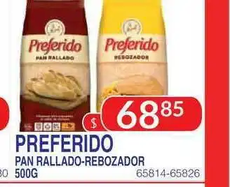 Masivos Preferido Pan Rallado-rebozador 500g oferta