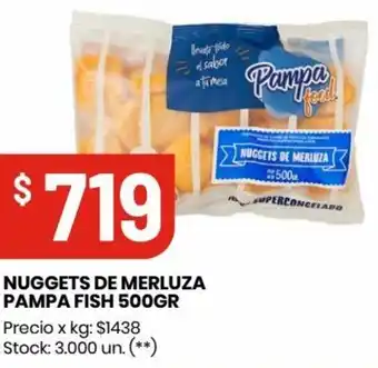 Changomas NUGGETS DE MERLUZA 500gr oferta