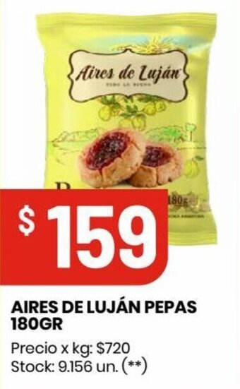 Changomas AIRES DE LUJÁN PEPAS 180GR oferta