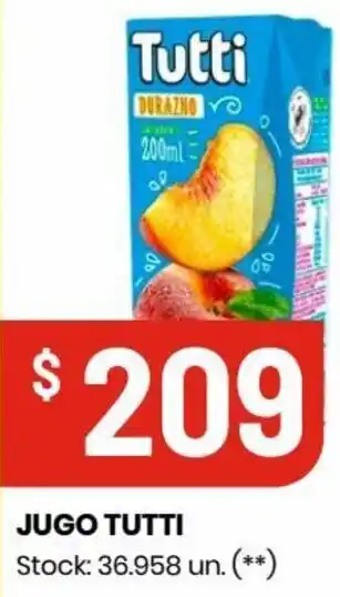 Changomas JUGO TUTTI oferta