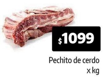 Autoservicio Capo Pechito de cerdo x kg oferta