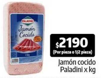Autoservicio Capo Jamón cocido Paladini x kg oferta