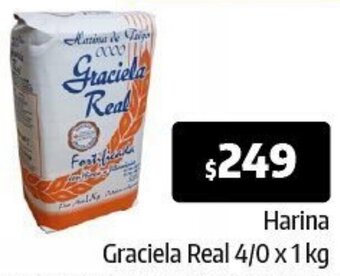 Autoservicio Capo Harina Graciela Real 4/0 x 1kg oferta