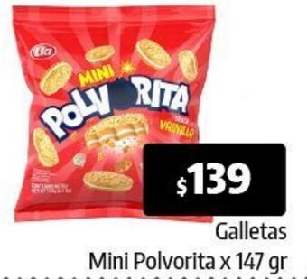 Autoservicio Capo Galletas Mini Polvorita x 147 gr oferta