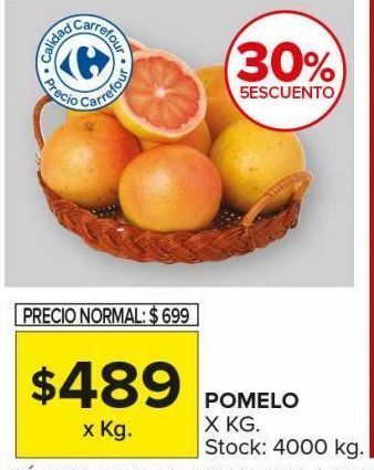 Carrefour Maxi Pomelo x kg oferta