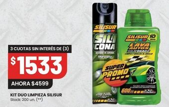 Changomas Kit duo limpieza silisur oferta
