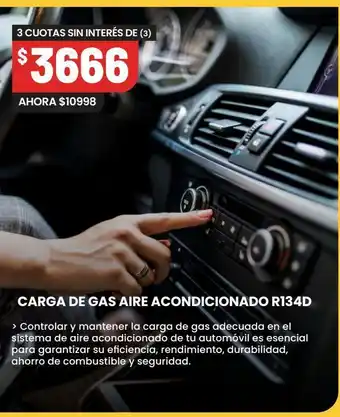 Changomas Carga de gas aire acondicionado oferta