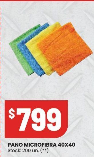 Changomas Paño de microfibra 40x40cm oferta