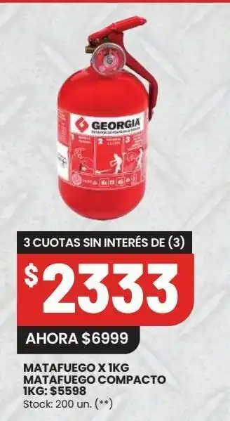 Changomas Matafuegos para auto oferta
