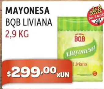 Mayonesa BQB Liviana 2,9kg