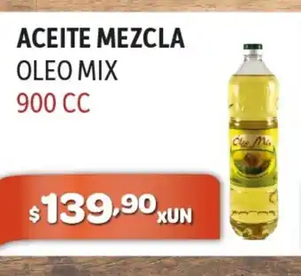 El Milagro Mayorista Aceite Mezcla Oleo Mix 900 cc oferta