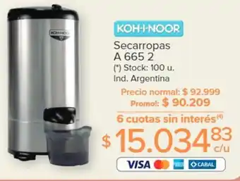 KOH-I-NOOR Secarropas A 665 2