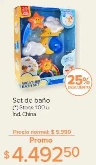 Carrefour Set de baño oferta
