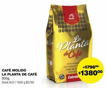Atomo Conviene CAFÉ MOLIDO LA PLANTA DE CAFÉ 500g oferta