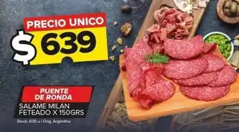 Carrefour Maxi Salame milan puente de ronda x 150g oferta