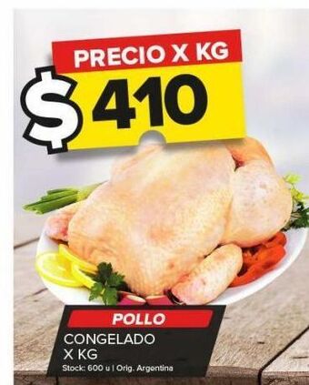 Carrefour Maxi Pollo congelado x kg oferta