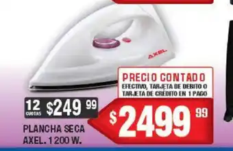 Hiper Audio Axel Plancha Seca 1200 w oferta