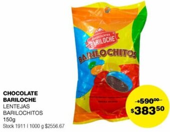 Atomo Conviene CHOCOLATE BARILOCHE LENTEJAS BARILOCHITOS 150g oferta