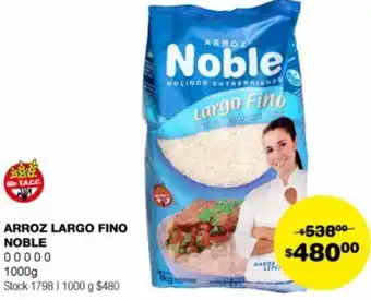 Atomo Conviene ARROZ LARGO FINO NOBLE 0 0 0 0 0 1000g oferta