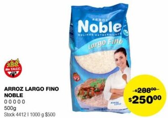 Atomo Conviene ARROZ LARGO FINO NOBLE 00000 500g oferta