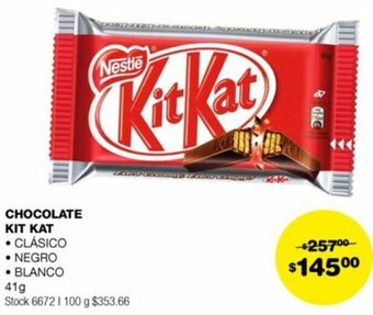 Atomo Conviene CHOCOLATE KIT KAT 41g oferta