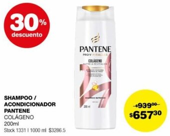 Atomo Conviene SHAMPOO / ACONDICIONADOR PANTENE 200ml oferta
