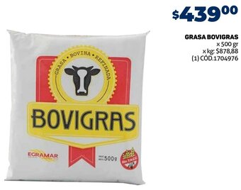 Makro GRASA BOVIGRAS x 500 gr oferta