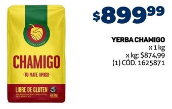 Makro YERBA CHAMIGO x 1 kg oferta