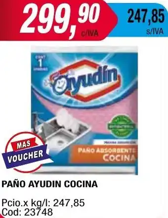 Maxiconsumo PAÑO AYUDIN COCINA oferta