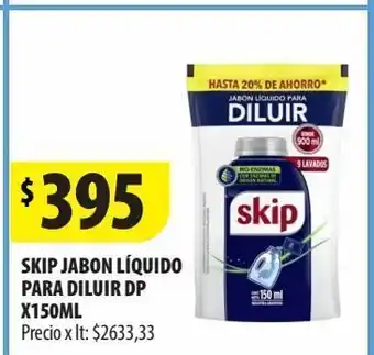 Punto Mayorista Skip jabon líquido para diluir dp x150ml oferta