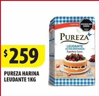 Punto Mayorista Pureza harina leudante 1kg oferta