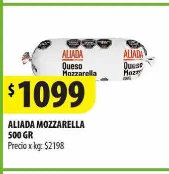 Punto Mayorista Aliada mozzarella 500 gr oferta