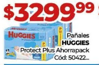 Diarco Pañales HUGGIES Protect Plus Ahorrapack Cód: 50422... oferta