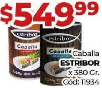 Diarco Caballa ESTRIBOR x 380 Gr. oferta
