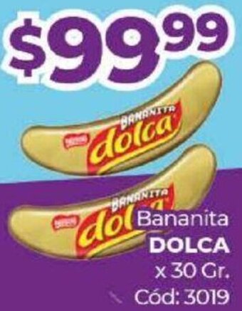 Diarco Bananita DOLCA x 30 Gr. oferta