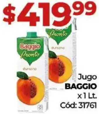 Diarco Jugo BAGGIO x1 Lt. Cód: 31761 oferta