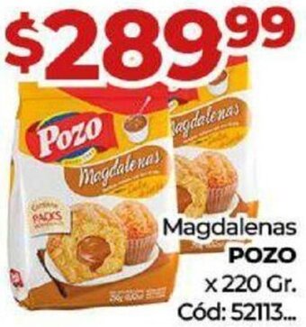 Diarco Magdalenas POZO x 220gr oferta