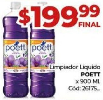 Diarco Limpiador Líquido POETT x 900ML oferta