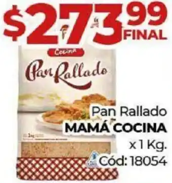 Diarco Pan Rallado MAMÁ COCINA x1 kg. oferta