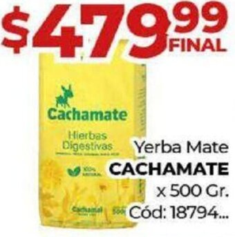 Diarco Yerba Mate CACHAMATE x 500gr oferta