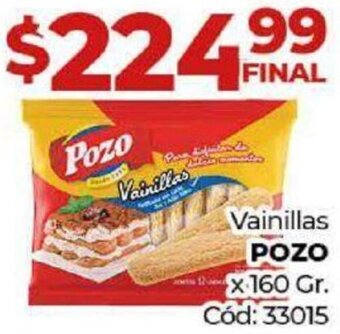 Diarco Vainillas POZO x 160gr oferta