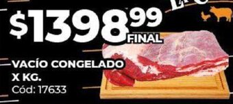 Diarco VACÍO CONGELADO x KG oferta