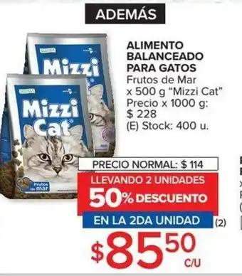 Carrefour Alimento Balanceado Para Gatos x 500g oferta