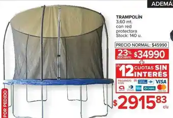Carrefour Trampolín oferta