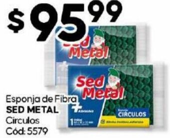 Diarco Esponja de Fibra SED METAL Circulos Cód: 5579 oferta