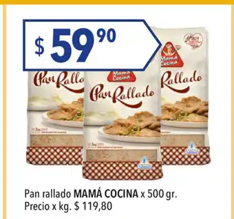 Hergo Mamá Cocina Pan rallado x 500gr oferta