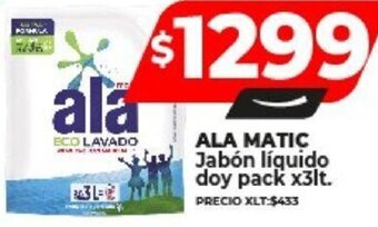 Supermayorista Vital ALA MATIC Jabón líquido doy pack x3lt. oferta